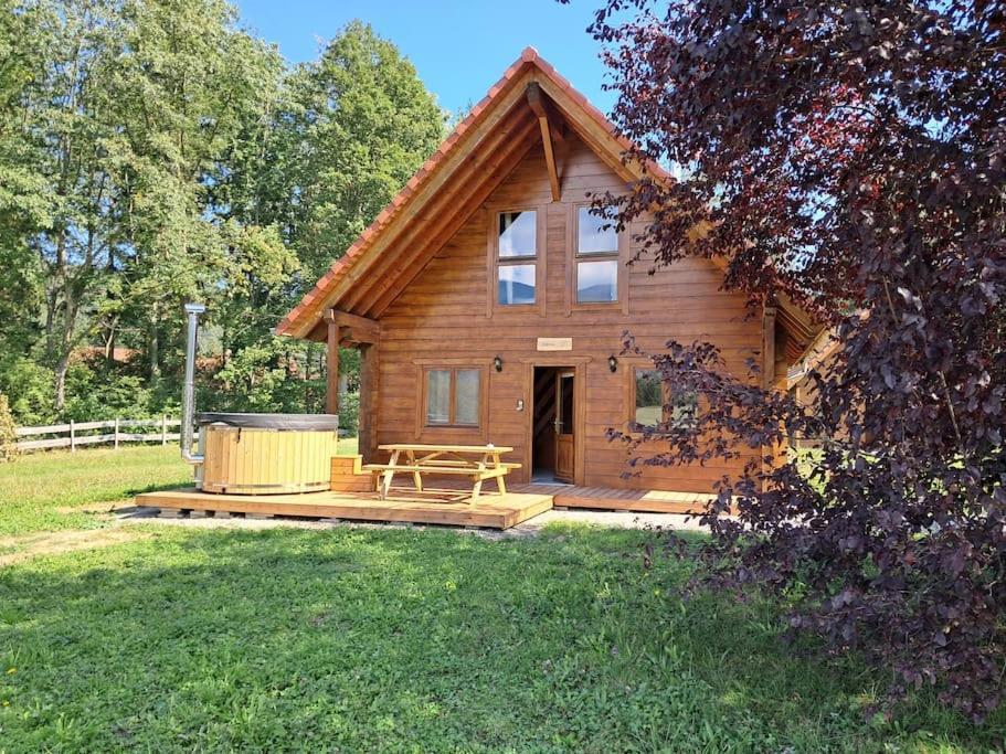 Villa Domaine La Clairiere Et Bain Nordique Soultzmatt Exterior foto